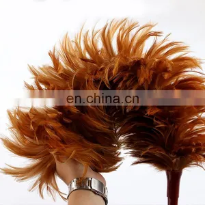 Rattan Feather Fluffy Duster Goood Quality Chicken Feather Dusters thumbnail-4