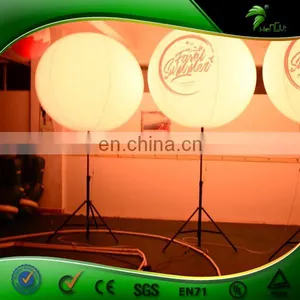 Customized Inflatable LED Balloon/ Inflatable Stand Light Balloon With Factory Lower Price thumbnail-2