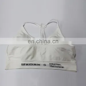 2017 Chaozhou Fashion Racerback Seamless Yoga Camisole Sexy Strappy Plus Size Sports Bra thumbnail-3