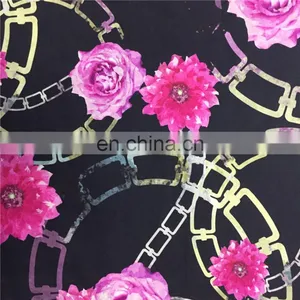 New Design Cotton Digital Print Fabric With Floral thumbnail-1