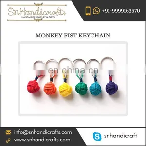 Bulk Buy Colourful Monkey Fist Nautical Rope Small Keychains From Regarded Exporter thumbnail-1