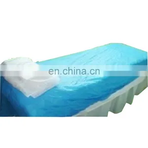 Disposable Nonwoven Bed Sheet/cover/Massage Center Disposable Bed Cover With Adjustable Corner thumbnail-1