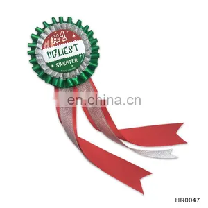 Trimming 3 Tiered Horse Show Equestrian Award Ribbon thumbnail-4