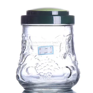 GLASS STORAGE JAR thumbnail-1