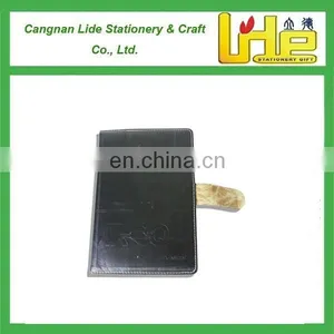 Eco-friendly Bamboo Leather Notebook Cheap Custom Notebook thumbnail-1