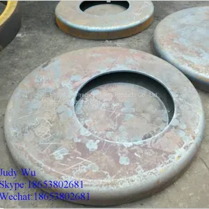 High Quality Flat Bottom Flange Dish Head in Carbon Steel thumbnail-5