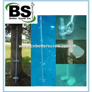 Push Pier System With Helical Piles for Lighting Foundations thumbnail-2