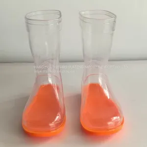 Transparent Kid Boots, Children Transparent Rain Boot, Kid 100%Transparent Boots,Cheap Child Boots thumbnail-3