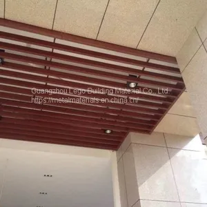 Luxurious Aluminum Square Pass Integrated Ceiling Art Gallery thumbnail-3
