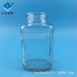 Manufacturer of 360ml Rectangular Glass Honey Bottle thumbnail-4