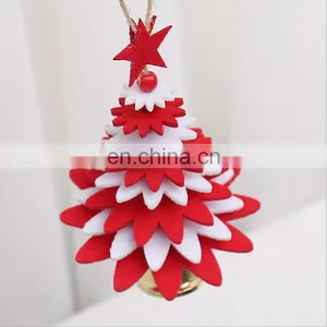 DIY Felt Christmas Tree With Hanging Ornaments, Xmas Gifts for Kids Christmas Decorations thumbnail-6