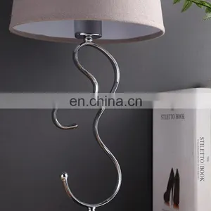 China Manufacturer Wholesale Creative Design Custom Fancy Table Lamps Metal for Home Decor thumbnail-5