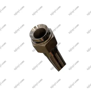 High Temperature Steam Flexible Metal Braided Hose With Bell Mouth Internal Thread Connection is Used in Printing and Dyeing Industry thumbnail-1
