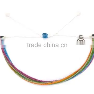 Diy Wax Cord Woven Custom String Bracelets for Friend thumbnail-3