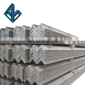 ASTM JIS Hot Rolled Construction Wrought Right Steel Angle Iron Bar thumbnail-1