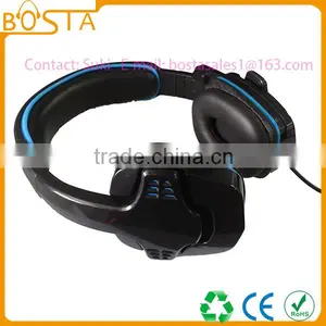 Fashion Fancy Stereo Top Quality 3.5mm Jack Cheap Gaming Headphone With Mic thumbnail-5