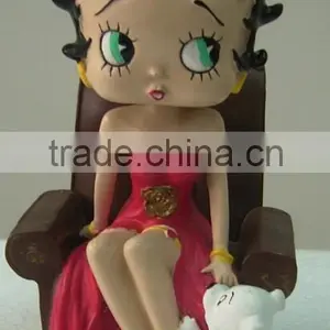 Polyreisn Betty Figurine, Betty With Moon thumbnail-2