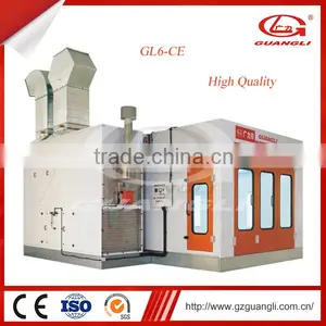 GUANGLI Professional Manufacturer GL6-CE Hot Sale Automotive Spray Oven Bake Booth for Sale thumbnail-1
