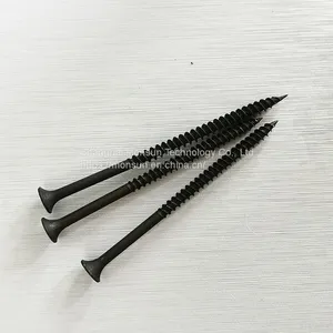 Black Phosphated Self-tapping Screws Deck Screws Cross Drive Wood Screws China Supply thumbnail-2