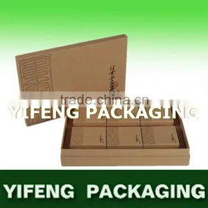 Recycled Brown High Quality e Flute Kraft Cardboard Storage Gift Box Set thumbnail-1