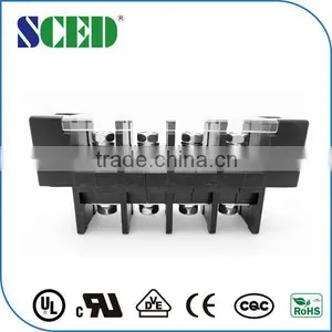 21.00mm Pitch Through Panel Terminal Block 4 Pin Connector thumbnail-1