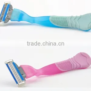 High Quality Triple Blade Women Razor Replacement Razor Head Factory thumbnail-2