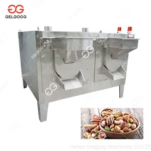Gas Type Industrial Nut Roasting Machine Cacao Roaster Machine thumbnail-1