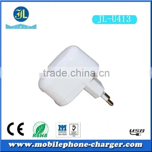 2016 Newest Electronic Wall Charger Product EU Plus 5v 2a Usb Power Adapter Dual Usb Port Wall Charger thumbnail-6