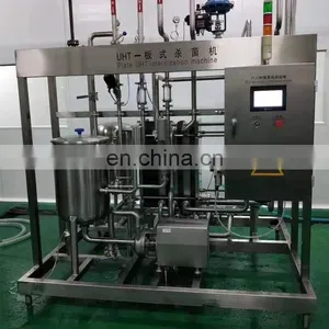 1000LPH Ultra High Temperature Plate Sterilizer for Milk /beer/ Juice thumbnail-4