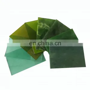 Hot Sale Architectural Stained Glass Custom Home Decor Glass Wall Art Glass Sheets thumbnail-2