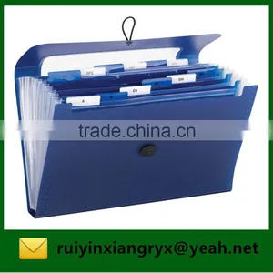 Plastic Button Expanding File Folder With Index Divider Quality Choice thumbnail-1