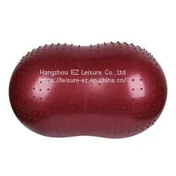 Peanut Shape Yoga Fitness Spiky Massage Balls thumbnail-2