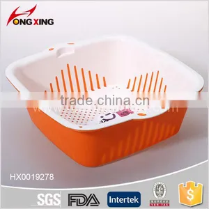 12 Inch Plastic Square Sink Colander thumbnail-6