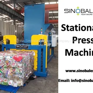 Stationary Press Machine, Stationary Baling Press Machine – SINOBALER thumbnail-1