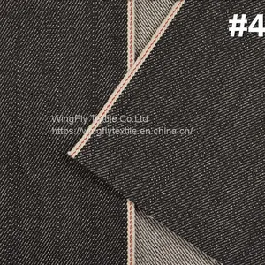 12oz Hot Sale 100% Cotton Twill Jeans Denim Fabric for Clothing W283228 thumbnail-3