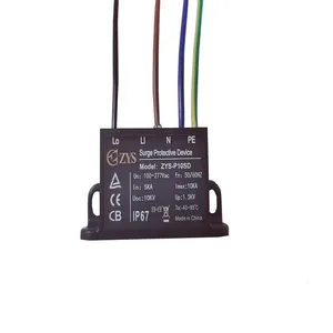 10KV 10KA Surge Protector Surge Arrester Protective Device SPD LED SPD Surge Protector thumbnail-1