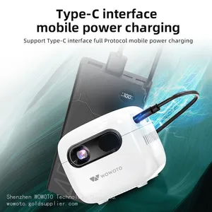 WOWOTO Mini Projector, Small and Portable, Enjoy Private Cinema Anytime, Anywhere thumbnail-2