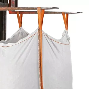 Manufacturer of PP Big Bags Industrial Material Packing Big Black Jumbo Bag 1 Ton PP FIBC Bulk Jumbo Bag for Cement Soil thumbnail-2