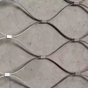Flexible Stainless Steel Cable Rope Mesh/Aviary Mesh/Bird Netting thumbnail-5