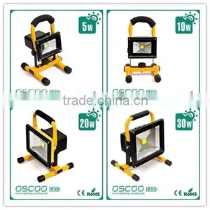 10w Rechargeable Led Flood Light Portabel IP65 Led Flood Light for Camping Emergency Light thumbnail-1