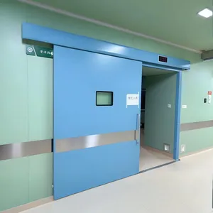 Automated Lead Sliding Door Automated Lead Glass Door X Ray Protection Lead Door for X-RAY Room thumbnail-2