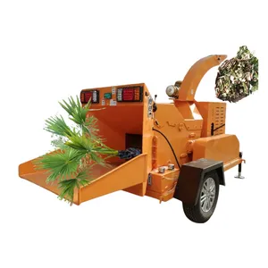 Banana Trees Chopping Shredder Machine Palm Tree Crusher Tree Branch Wood Chipper Machine for Sale thumbnail-1
