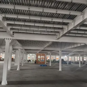 Workshop Steel Structure Platform Rack Detachable Two-story Warehouse Storage Platform For Factory thumbnail-3