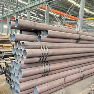 ASTM Hollow Steel Pipe Q195 Carbon Welded Pipe for Building Material thumbnail-4