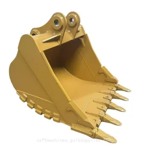XZFT Factory Supply CAT330 Excavator Rock Bucket Volume 1.6CBM Heavy Hard Stone Mining Buckets thumbnail-3