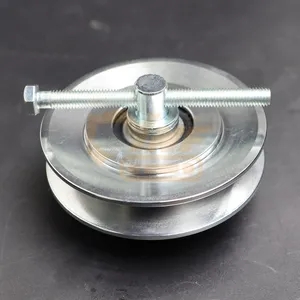 High Quality B Slot Zx200 Air Conditioner Excavator Belt Tensioner Pulley 4346770 for Hitachi thumbnail-5