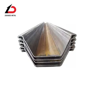 Different Steel Sheet Piles Hot Rolled S355 12 Meter U Type Sheet Pile for Industrial Building thumbnail-3