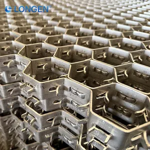Factory Furnace Tortoise Shell Net Stainless Steel Expanded Hexagonal Mesh Inner Buckle Model 0325 Anping Origin Ready Stock thumbnail-2