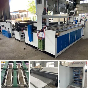 Restaurant Use Tissue Paper Making Machine Napkin Machine Toilet Paper Making Machine Equipment for Small Business Ides thumbnail-2