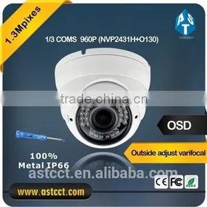 AHD CCTV Protection , AHD Cctv Products AHD CCTV Camera HD Video OSD Menu Control Over Coaxial Cable, Outside Adjust Varifocal thumbnail-1